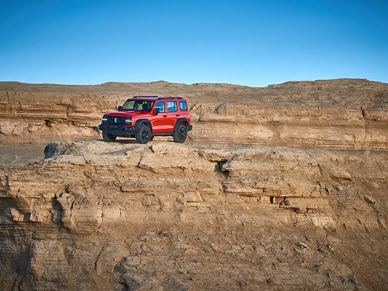Haval SUV in city
